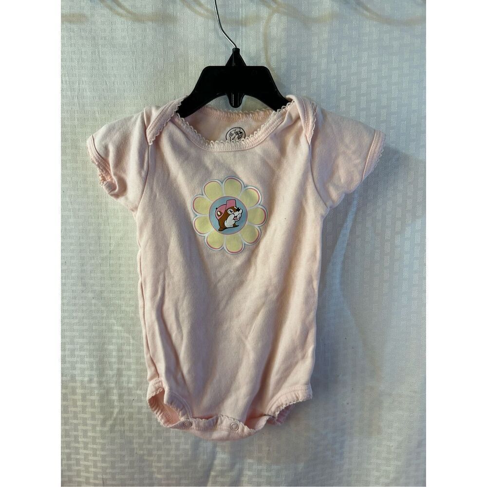 Buc-ee‎ infant bodysuit pink size 3-6m